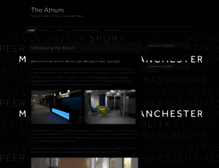 uomtheatrium.wordpress.com screenshot