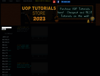 uop-tutorials.com screenshot