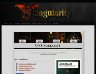 uosingularity.com screenshot