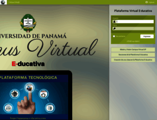 upanama.e-ducativa.com screenshot