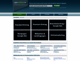 upaonline.at screenshot