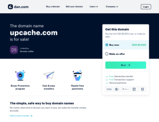 upcache.com screenshot