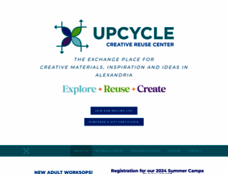 upcyclecrc.org screenshot