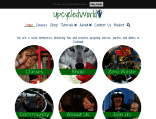 upcycledworld.com screenshot