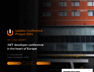 updateconference.net screenshot