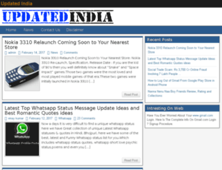 updatedindia.com screenshot