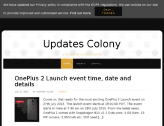 updatescolony.com screenshot