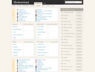 updownload.com screenshot