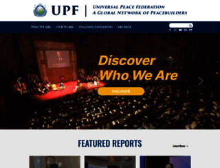 upf.org screenshot