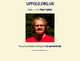 upfold.org.uk screenshot