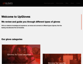 upgloves.com screenshot