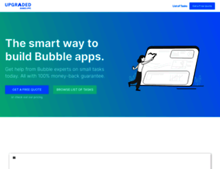 upgraded.bubbleapps.io screenshot