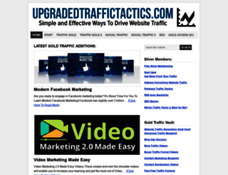upgradedtraffictactics.com screenshot