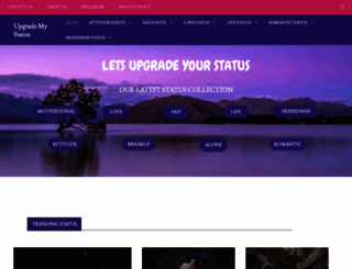 upgrademystatus.com screenshot