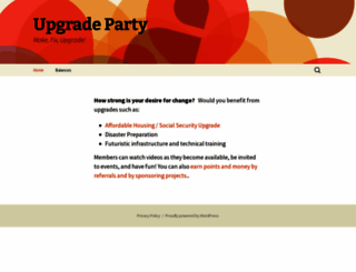 upgradeparty.com screenshot