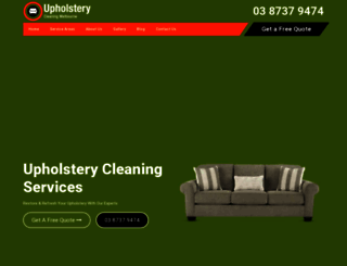 upholsterycleaningmelbourne.net.au screenshot