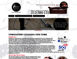 upholsterycleaningnewyork.com screenshot