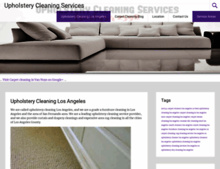 upholsterycleaningservices.info screenshot