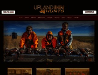 uplandinnhunts.com screenshot
