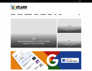 uplarn.com screenshot
