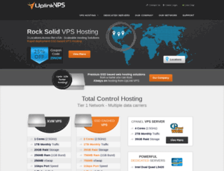 uplinkvps.com screenshot