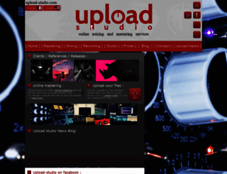 upload-studio.com screenshot