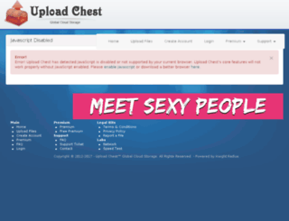 uploadchest.com screenshot
