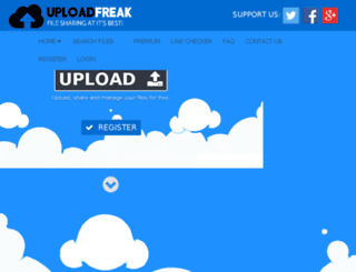 uploadfreak.com screenshot