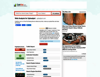 uploadpot.com.cutestat.com screenshot