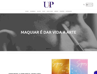 upmakeup.com.br screenshot