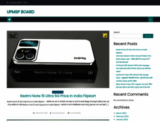 upmspboard.com screenshot
