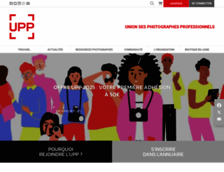 upp-auteurs.fr screenshot