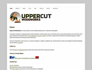 uppercutwoodworks.com screenshot
