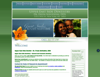 uppereastsidedentistry.com screenshot