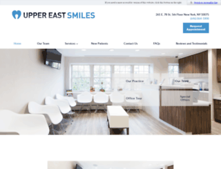 uppereastsmiles.com screenshot