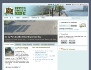 uppergreenside.org screenshot