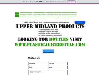 uppermidlandproducts.com screenshot