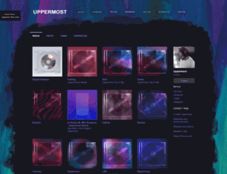 uppermost.bandcamp.com screenshot