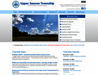 uppersaucon.org screenshot