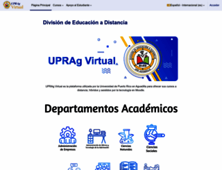 upragvirtual.upr.edu screenshot