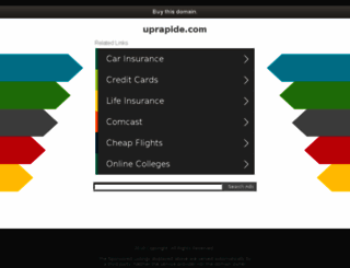 uprapide.com screenshot