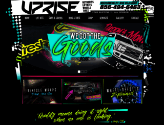 upriseoffroad.com screenshot