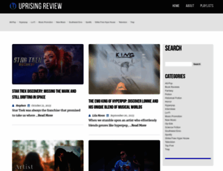 uprisingreview.com screenshot
