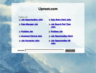 uproot.com screenshot