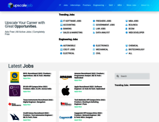 upscalejob.com screenshot