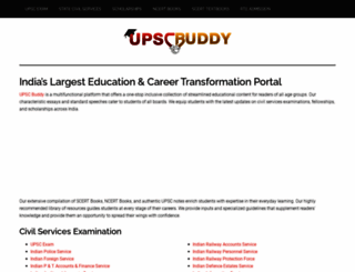 upscbuddy.com screenshot