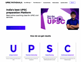 upscpathshala.com screenshot