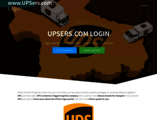 upserslogin.site screenshot