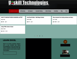 upskilltechnologies.com screenshot