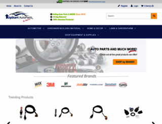 upstartautoparts.com screenshot